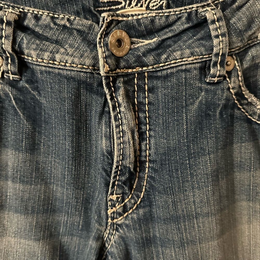 Silver Jeans Bootcut Light Wash Womens Jeans 31x32 - Picture 3 of 9